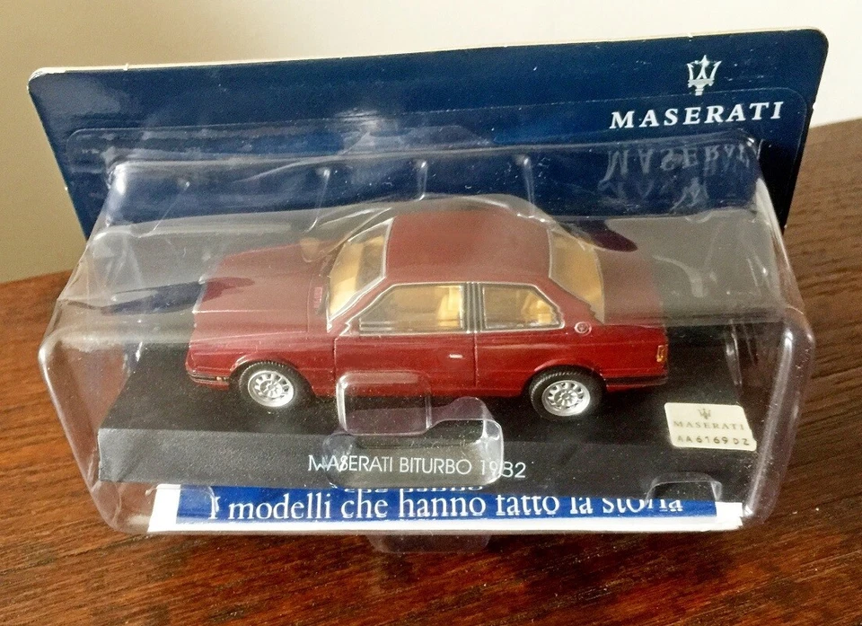 MASERATI BITURBO MK1 1/43 n/ amr bbr schuco minichamps dinky corgi - Immagine 1 di 1