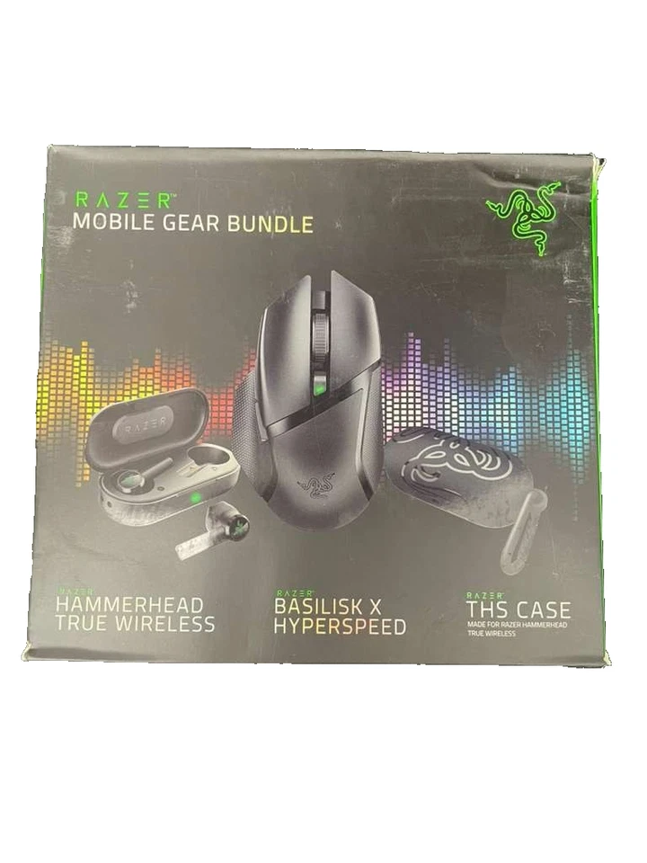 Razer Mobile Gear Bundle Hammerhead True Wireless Basilisk X Hyperspeed More