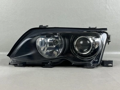 Nice! 2002-2005 BMW 3-Series Sedan Left Driver Xenon HID Black Headlight OEM - Image 1 of 4