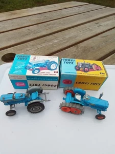 CORGI 54 67 FORDSON MAJOR ROADLESS HALFTRACK & FORD 5000 ORIGINALS & REPRO BOX - Bild 1 von 10