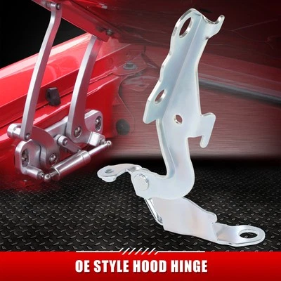 [1 pieza] Para 03-08 Toyota Corolla Matrix Acero Estilo OE Conductor Lado Izquierdo Capó Bisagra Foto 1 de 4