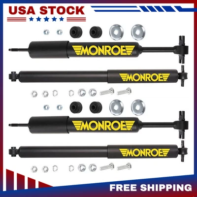 Monroe Front & Rear Shocks For 1995-2005 Ford Explorer/Sport/Sport Trac 2WD _FL - Image 1 of 4