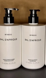 Paquete de champú y acondicionador Byredo D'Afrique Jumbo 450 ml nuevo - Imagen 1 de 3