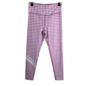 Leggings Peloton Mujer Rosa Blanco Guinga Tiro Alto con Ajuste Elástico Talla Grande - Imagen 1 de 5