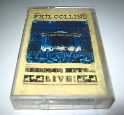 Phil Collins - Serious Hits Live - Cassette Tape - VGC - Image 1 of 3
