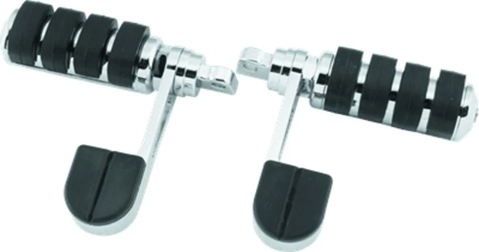 Kuryakyn 8075 ISO Peg Stirrups With Large Pegs With Male Mount Adapter (Pair) - Imagem 1 de 1