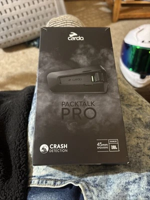 Cardo Packtalk PRO Communication System Single Pack - Image 1 of 3