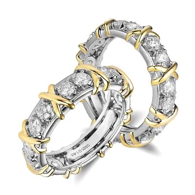 DovEggs 1,4 карата всего GH 3 мм огранка муассанит лабораторно созданный бриллиант помолвка Rin... - Изображение 1 из 4