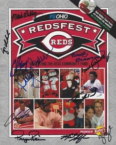 2009 Cincinnati Reds Autographed Signed Redsfest Program - 11 Signatures w/COA - Picture 1 of 1