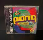 Pong: The Next Level (Sony PlayStation 1, 1999) PS1 CIB Complete W/Manual