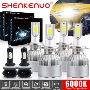 For 2012-2016 2017 Hyundai Veloster LED Headlight High Low & Fog Light Bulbs Kit - Foto 1 di 11