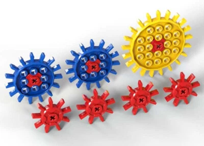 LEGO Collectible Gears Kit  (technic,tooth,21,35,42,car,mechanism,robot,school) - Image 1 of 2