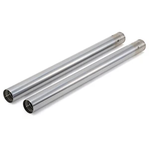 49mm Over 2'' Chrome Front Fork Tubes #45500341 for Harley Touring Bagger 17-24 - Picture 1 of 9