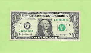 N1S .. 2013 $ 1 E 8006 1000 I .... 2013 $ 1 E-I POKER NOTE 5-0's - Bild 1 von 2