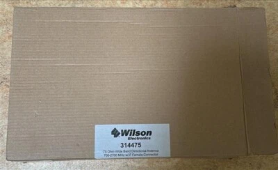 Wilson Electronics Wideband Directional Antenna - 314475 - Image 1 of 3