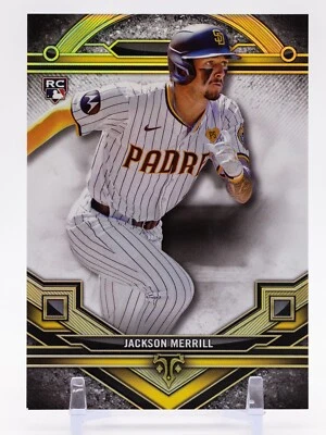2024 Topps Triple Threads - #78 Jackson Merrill (RC) - Image 1 of 2