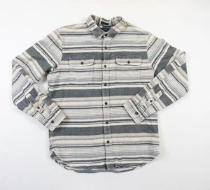 Lucky Brand Pendleton Flannel Mens Medium Button Down Shirt Classic Fit Striped - Picture 1 of 10