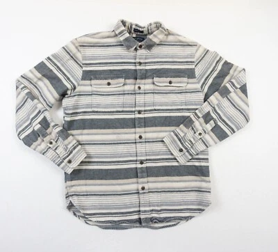 Lucky Brand Pendleton Flannel Mens Medium Button Down Shirt Classic Fit Striped - Image 1 of 4