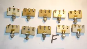 10 x Lötstützpunkt Lötleiste 3 Pol ( Mod F ) - Picture 1 of 1
