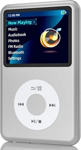 Mp3 Player with Bluetooth 128GMini HiFi Sound Bluetooth Walkman Digital Music - Picture 1 of 7