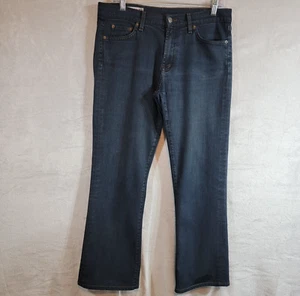 Vintage Red Engine Jeans Womens 31 Blue Garnet Flare Mid Rise 5 Pocket Stretch - Picture 1 of 15