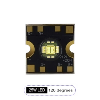 25W 12V 2A High Power Chip LED 4 chip white led For Moving Head Stage Light - Image 1 of 4