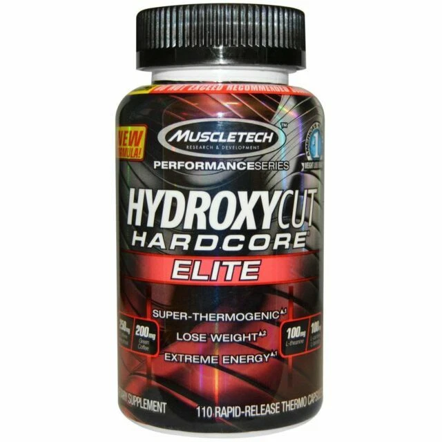 Hydroxycut Hardcore Elite Rapid Release Thermo Capsules - 110 Count