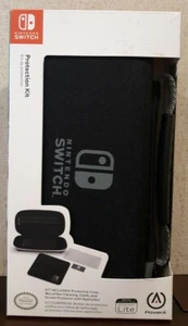 Kit de protección Nintendo Switch Lite - negro - potencia A - Imagen 1 de 6