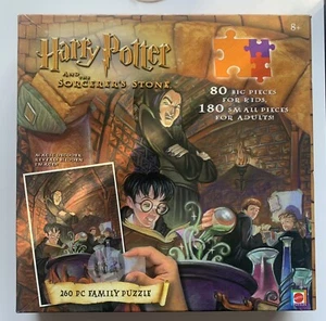 NEW Mattel Harry Potter and The Sorcerers Stone Magic Decoder Family Puzzle 260 - Picture 1 of 4
