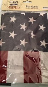 Bandana - Symbol der amerikanischen Flagge Bandana. Ideal für den 4. Juli! - Bild 1 von 1