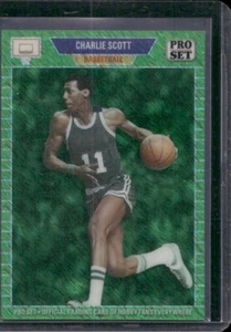 Charlie Scott 2024 Leaf 1989 Pro Set Green Shimmer 1/1 - Bild 1 von 3