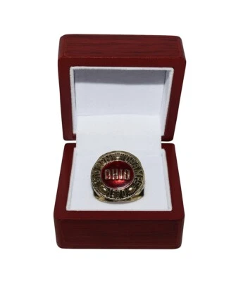 Ohio State Buckeyes 1970 Big Ten Champions (Rex Kern) anillo de campeonato con caja Foto 1 de 4