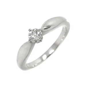 BVLGARI Diamond 0.20ct E/IF/3EX Ring Platinum size3.75(US) 90271088 - Picture 1 of 11