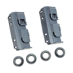 Paquete de 2 portaplatos laterales y kit de rodillos L&R para lavavajillas GE WD28X27241 - Imagen 1 de 8