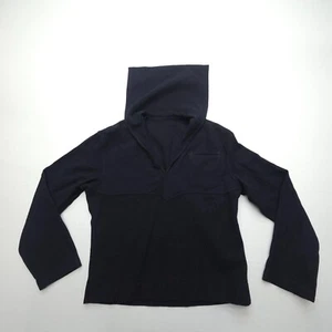 Vtg US Navy Cracker Jack Sailor Wool Uniform Jacket Mens Size 38 Naval Factory - Picture 1 of 10