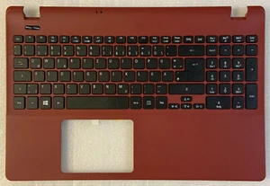 Clavier Qwertz Allemand Acer Aspire ES1-571 6B.GCGN1.008 TOPCASE Rouge - Photo 1/3