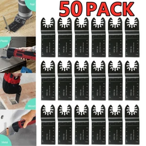 60PCS Oscillating Multi Tool Saw Blades For Milwaukee Fein BOSCH Makita Dremel - Picture 1 of 7