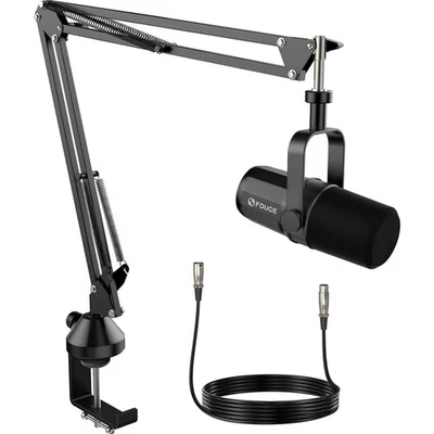 Mikrofon XLR dynamisch Studioaufnahme Podcast 96kHz verstellbar - Bild 1 von 2