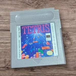 Tetris (Nintendo Game Boy, 1989) Auténtico y Probado (Crack In Shell) - Imagen 1 de 4