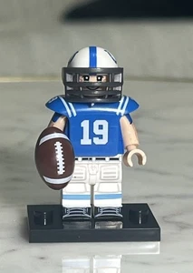 Lego Peyton Manning Colts Custom Printed Minifigure #19 NFL football QB - Picture 1 of 4