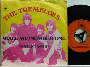 The Tremeloes -(Call Me) Number One / Instant Whip   NL-1969   CBS 4582 - Bild 1 von 2