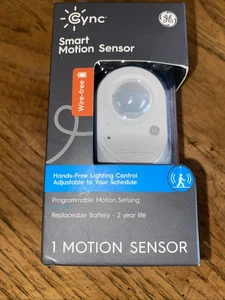 NEew GE Cync Smart Motion Sensor Controls GE Smart Lights Bulb White - Picture 1 of 3