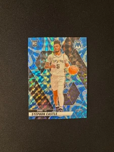 2024-25 Panini Mosaic - Rookies Stephon Castle #236 Reactive Blue Mosaic - Bild 1 von 2