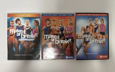 Make It or Break It Volume 1 2 3 DVD Set Region 1 - Image 1 of 3