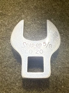 Vintage Snap-on Tools 5/8" Crows Foot Wrench USA 🇺🇸 3/8 Dr FCO 20 NOS - Bild 1 von 7