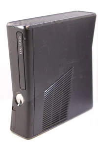 Microsoft Xbox 360 Slim No Hard Drive Black Model 1439 CONSOLE UNIT ONLY - Picture 1 of 9