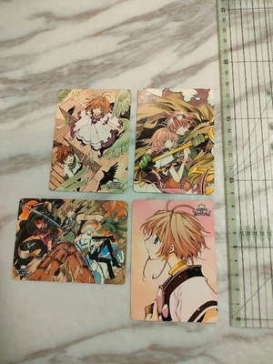 Tsubasa: RESERVoir CHRoNiCLE card Game 4 sheets Japan CLAMP With tracking F/S - Image 1 of 4