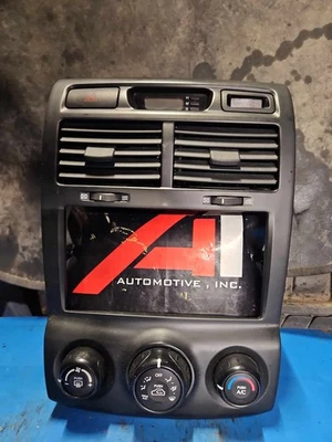 05-09 KIA SPORTAGE Heater AC Control W/Black Bezel & Vents Center Console OEM Foto 1 de 4