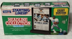 Barry Sanders Detroit Lions 1991 Headline Collection Startaufstellung Kenner - Bild 1 von 5