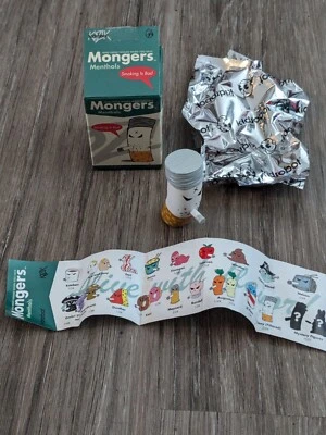 Kidrobot Kozik Mongers Menthols Smokey Filtered Mini Figure 2007 Frank Kozik - Image 1 of 4